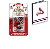 MLB Topps St. Louis Cardinals 2011 World Series Champions Baseball Card Set with Portfolio