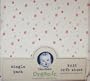 Gerber Organic Knit Fitted Crib Sheet Pink Polka Dots