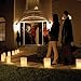 LumaBase 31912 12 Count Plastic Lanterns, Tan