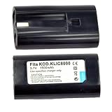 New 3.7V 1500mAh Battery pack for Kodak Klic-8000 EasyShare Z8612 Z1012