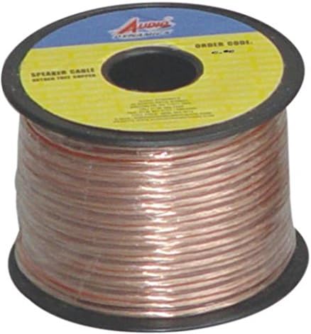 Copper Speaker Wire - Oxygen Free, Tough &amp; Flexible, For Home Theater Systems &amp; Professional Use -18 Gauge 100 FT- By Audio Dynamics