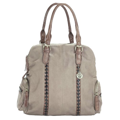 BIG BUDDHA Women's Alyce Tote,Grey,One Size