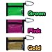 comfyパスケース “Lame Series”チケットホルダー green