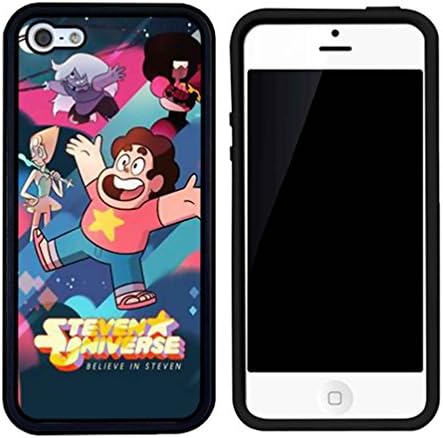 Steven Universe Believe In Steven Phone Case For Iphone 5C Case - Black Rubber RR