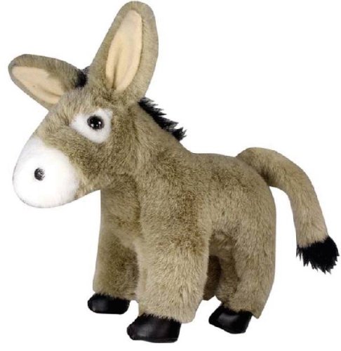 51hwHaRwRtL Burro, Realistic Wildlife Plush Stuffed Animal, 10