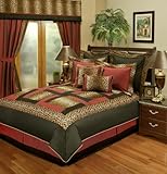 Sherry Kline Jungle Passage Cheetah 8-piece QUEEN Comforter Set