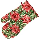 April Cornell Splendour Red Oven Mitt
