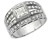 Diamond Engagement Ring 1.09 Carat (ctw) in 14K White Gold