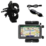 Garmin Nuvi 770 Auto Vent Holder with Car Charger - Uses Gomadic TipExchange