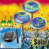 SOLAR GLOW IN DARK GARDEN LIGHTS
