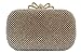 Chicastic Heart Shaped Velvet Hard Box Clutch Purse Cocktail Bag Valentine's Gift