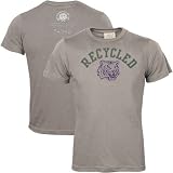LSU Tigers Ash 100% Recycled Logo T-shirt