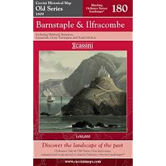Barnstaple and Ilfracombe (Cassini Historical Map, Old Se) by