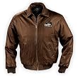 Gone Fishing Men's Leather Jacket