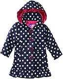 Pink Platinum Baby-girls Infant Polka Dot Trench Jacket