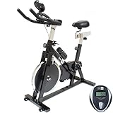 PedalPro Aerobic Training Exercise Bike - Black