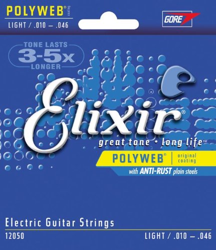Elixir Light Polyweb Electric Guitar Strings