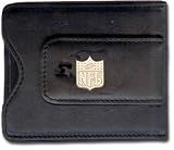 NFL Shield Silver Leather Money Clip & C / C Holder - B0006VR2OK