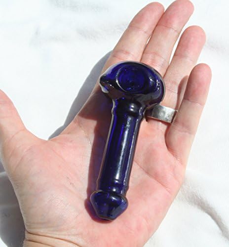 Solid Black Glass Pipe