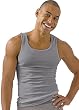 Hanes Mens Dyed A-Shirt 2 Pack 1 Grey/1 Black Small