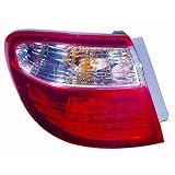 Depo 215-19F2L-UQ Infiniti I30 Driver Side Replacement Taillight Unit without Bulb by Depo