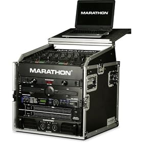 Marathon Flight Ready Cases 10u Slant Mixer Rack / 8 U Vertical Rack System With Full Ac Door & Laptop Shelf To Hold Up To A 17 inch Laptop Marathon Flight Ready Cases 10u Slant Mixer Rack / 8 U Vertical Rack System With Full Ac Door & Laptop Shelf To Hold Up To A 17-inch Laptop