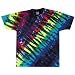 Diagonal Design Tie Dye T-Shirt