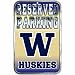 NCAA Washington Huskies 11-by-17 inch Locker Room Sign