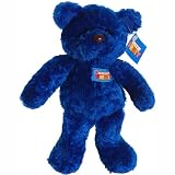 Amazin' Fruit Blue Teddy Bear - Hershey's Bean Bag Plush