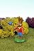 Kleine Figuren & Miniaturen Osterhase mit Glockenblume - 7,5 cm
