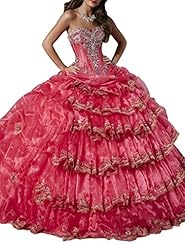 Sleeveless  Sweetheart  Ball Gown Quinceanera Dress 
