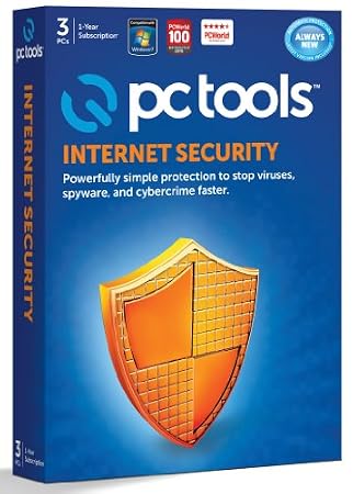 PC Tools Internet Security 2012 - 3 Computers, 1 Year Subscription (PC)