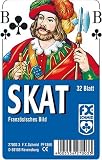 Ravensburger 27003 - Skat, französisches Bild - 32 Blatt, glasklares Etui