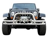 Aries W15500-2 Stainless Steel Bumper with Winch Mount by Aries Automotive
