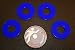 RiverCity Pitching Washers: (4) Blue with (1) Tin