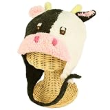 baby furniture san diego-San Diego Hat Company Cotton Chenille Cow Hat White, 1-2 Years