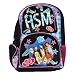 Disney's High School Musical Backpack Pink & Blue Plaid Black Back Pack; Kids School Bag Travel Bag; Great Gift for Girls