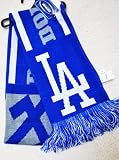 MLB LA Dodgers Knit MLB official Knit Stripe Jersey Scarf 2011 NEW