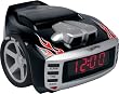 Emerson Radio Hot Wheels HW800 Snore Slammer Alarm Clock Radio (Red/Black)