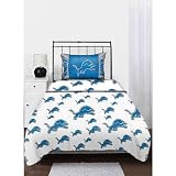 Detroit Lions NFL Twin Sheet Set