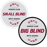 ESPNR Texas Hold'Em Poker Small Blind Button by TradeMarkCommerce