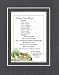 Touching and Heartfelt Poem for Home - Poem for Homes - A Happy Home Recipe . . . Poem on 11 x 14 inches Double Beveled Matting