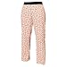 Baseball Novelty Print Jersey cotton pants for lounging, sleep, sports. Unisex relaxed fit, available in 3 Youth sizes, exposed elastic waist
