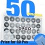 (Price for 50 Pcs) Precise Small Elegant Pocket Compass