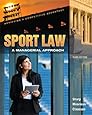 Sport Law: A Managerial Approach