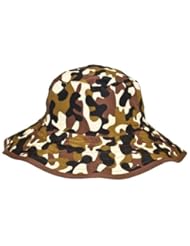 Baby BanZ UV Reversible Bucket Hat, Brown Camo, 0-24 Months