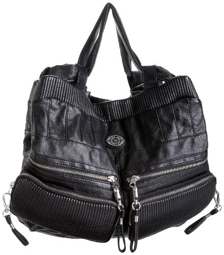 Diesel Sea Jet Black's Beach Shoulder Bag