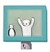 Oopsy Daisy Fine Art for Kids NL8548MH Penguin and Polar Bear Night Light