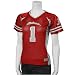 Alabama Crimson Tide #1 Ladies Crimson Football Jersey