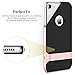 iPhone 7 Case, ROCK MOOST [Royce Series] Dual Layer Shockproof Thin & Slim Case With Kickstand for iPhone 7 (4.7inch) [Black / Rose Gold]